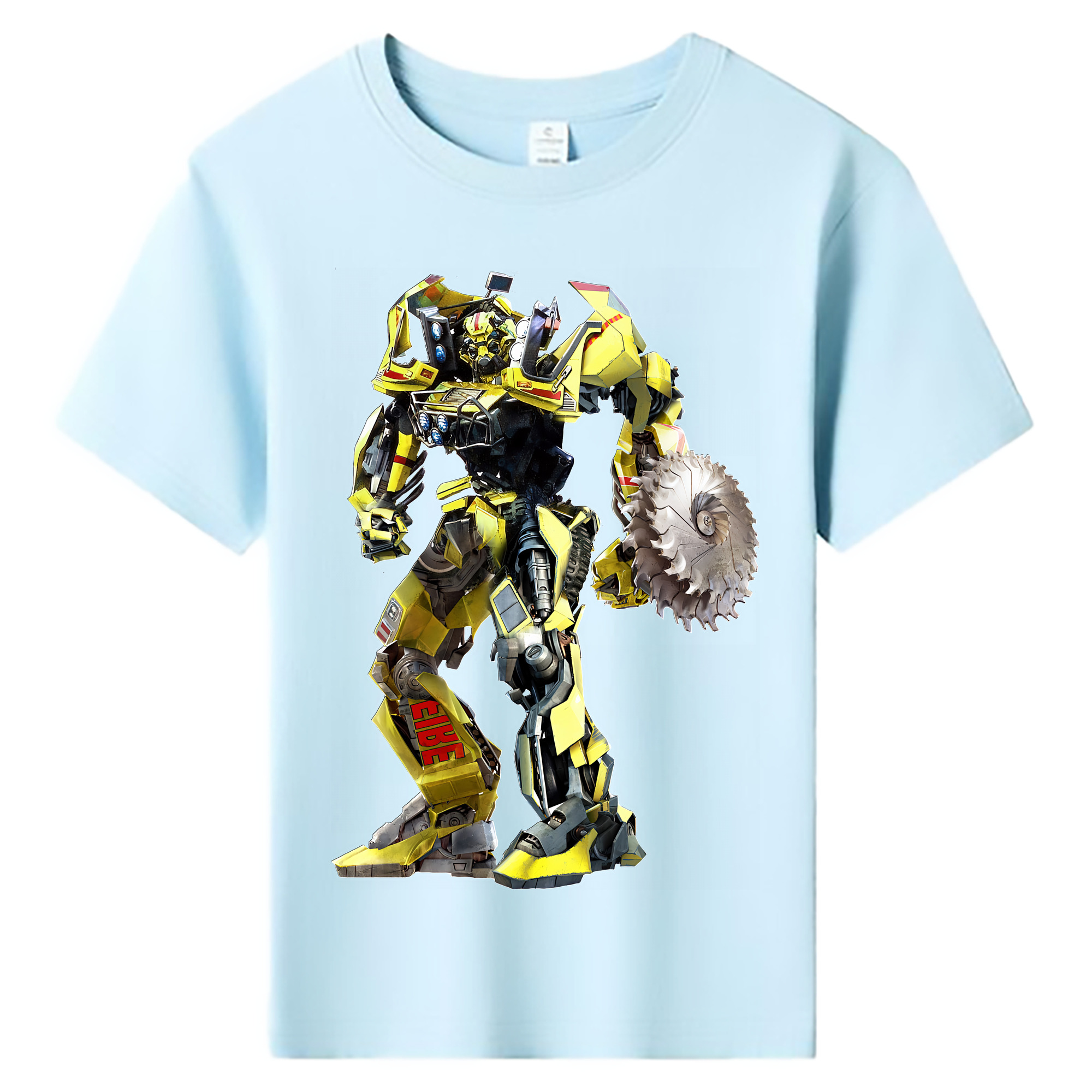（画像用） Transformers トランスフォーマー 綿100％キッズTシャツ（フロントプリント）